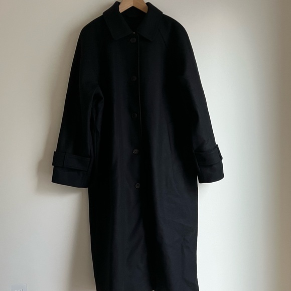 SKALL STUDIOS The Macy Black Coat Size 36 Oversized Fit - Picture 3 of 11